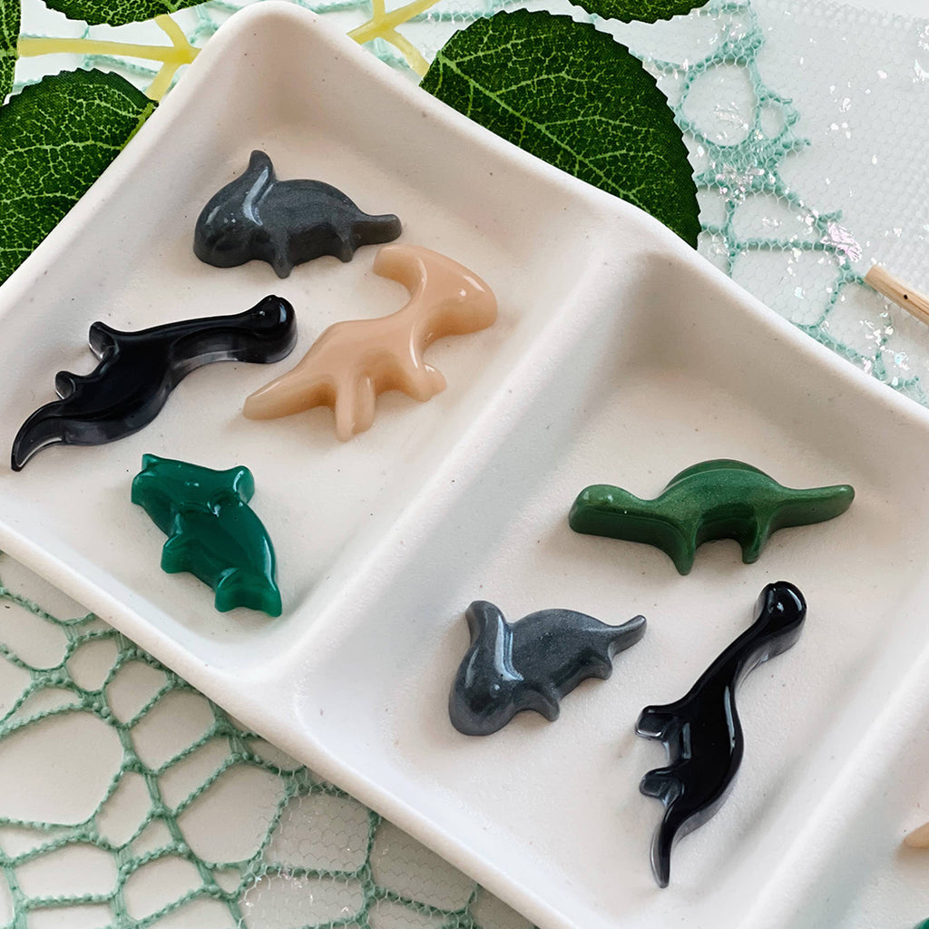 dinosaur themed sensory bin toy accessories counting set for kids