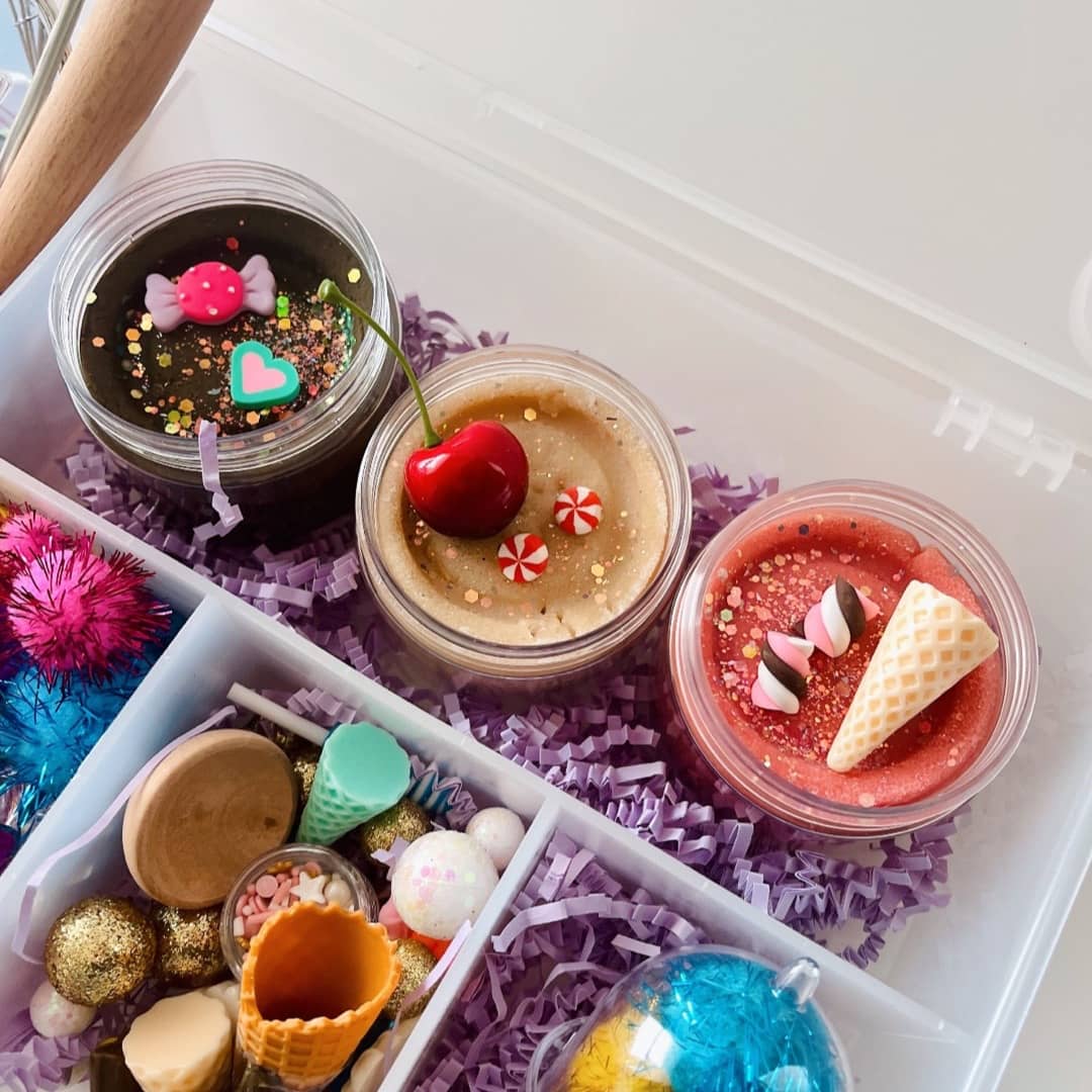 Ice Cream Playdough Playdough Ice Cream Set Three Yellow Starfish