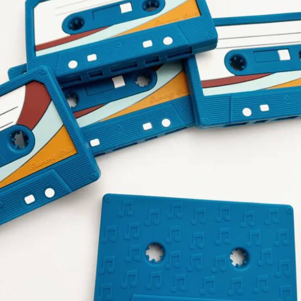 cassette tape retro style teethers for infants