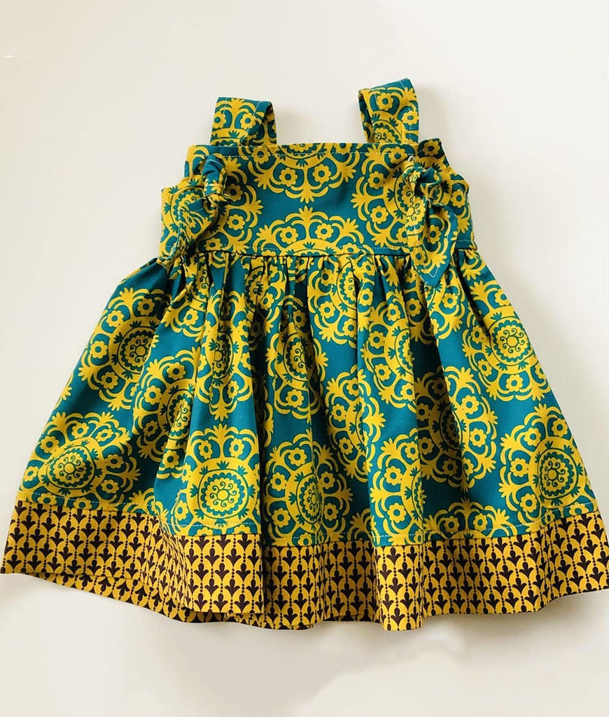 turquoise dress for girls 