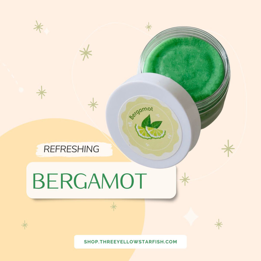 green bergamot scented play doh for kids