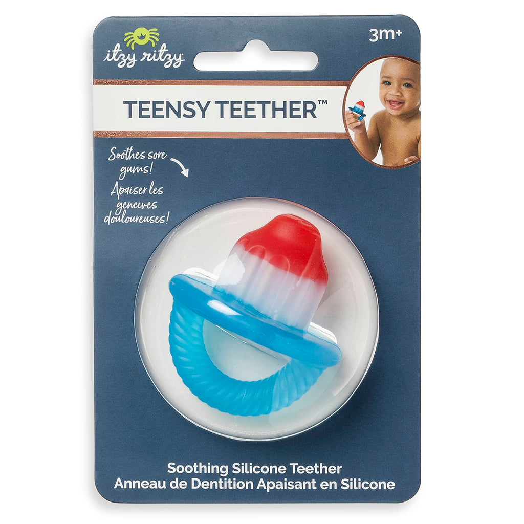 teensy teether pacifier soothing silicone teether for infants babies and toddlers