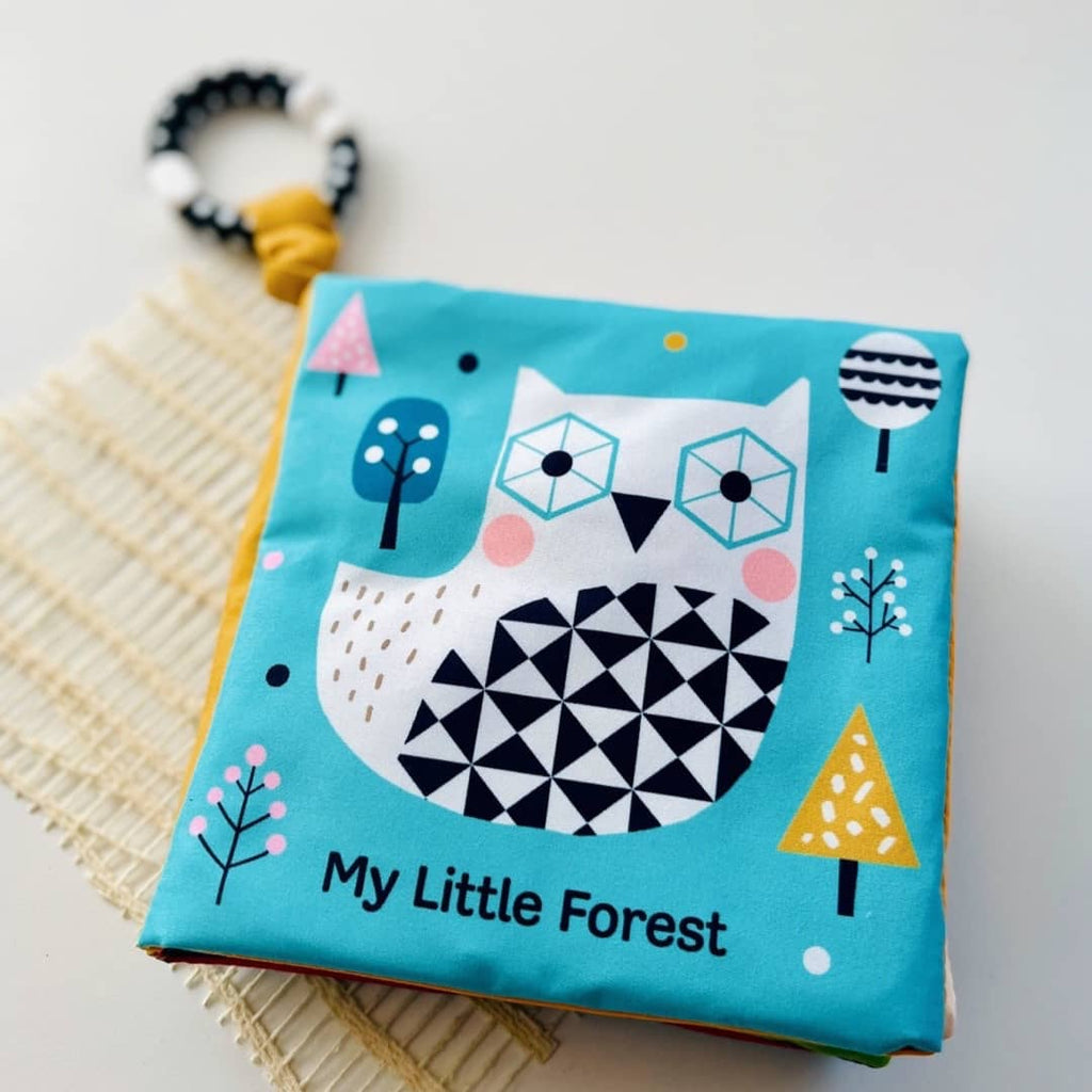 forest themed baby busy book