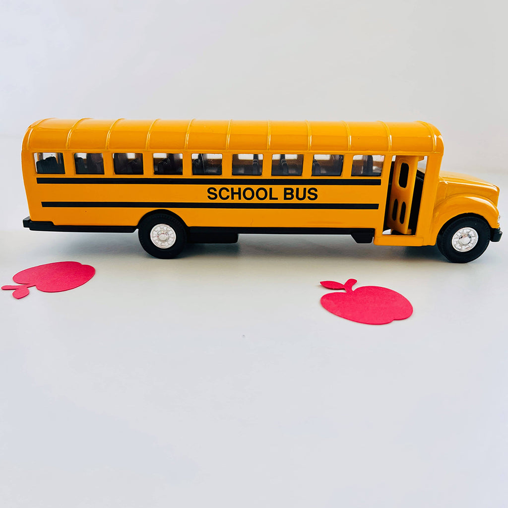 kids mini school bus toy