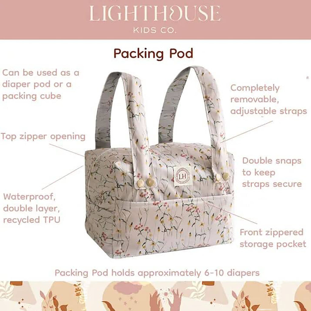 packing pod baby bag features for moms