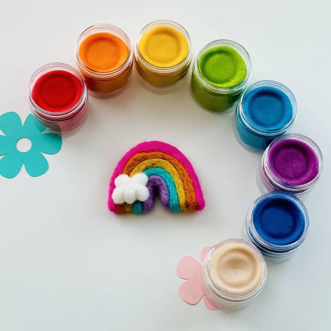 Rainbow Playdough (8 Pack)