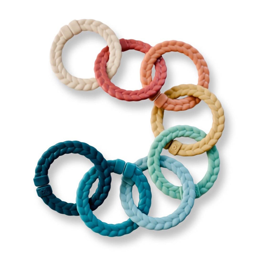 Activity For Infants - Linking Ring Set - Three Yellow Starfish