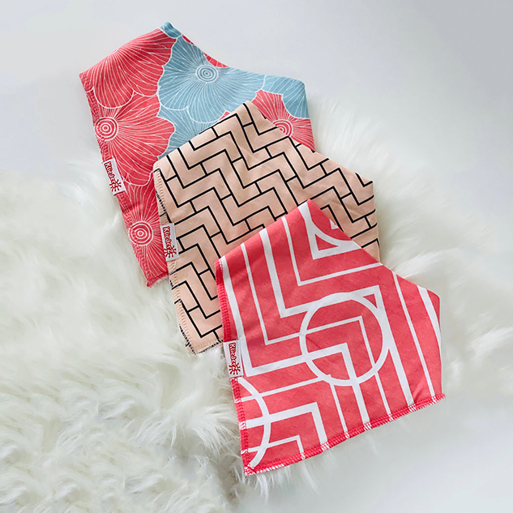 printed bandana bibs for baby