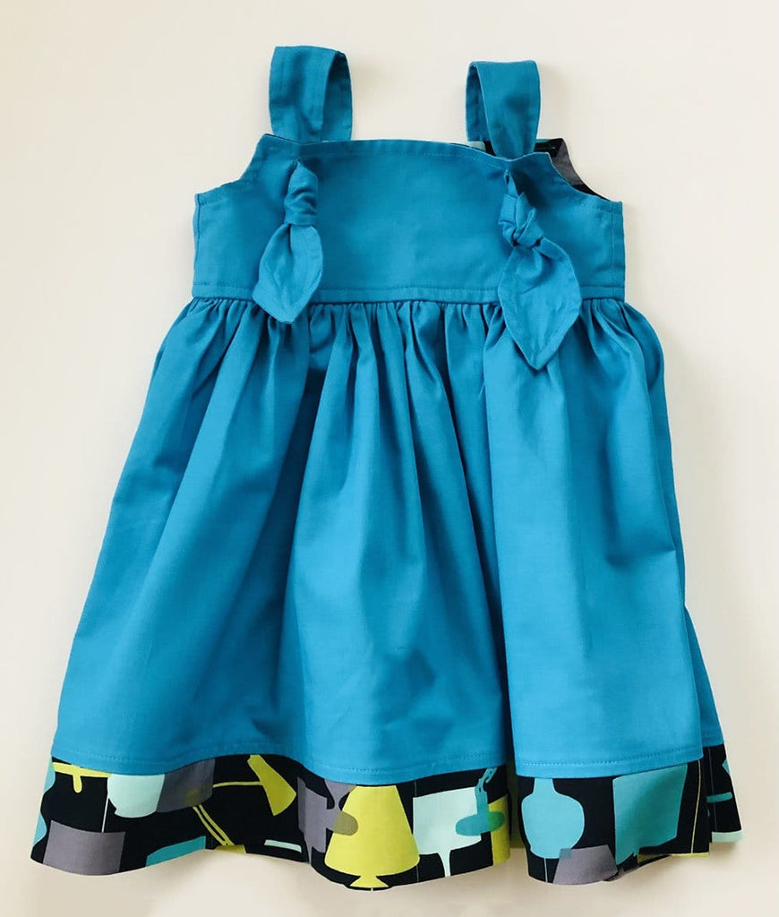 royal blue dress for baby girl