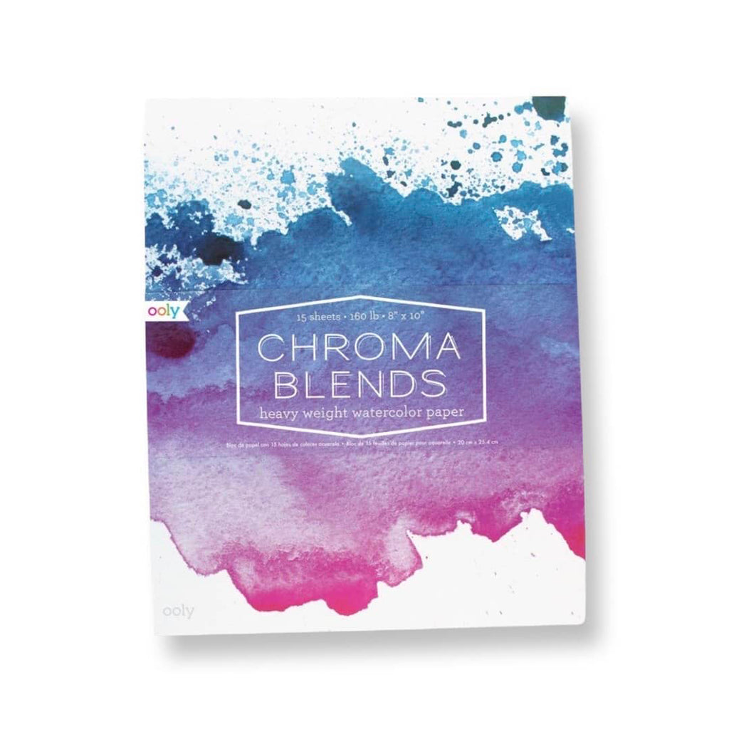 chroma blends watercolor paper pad