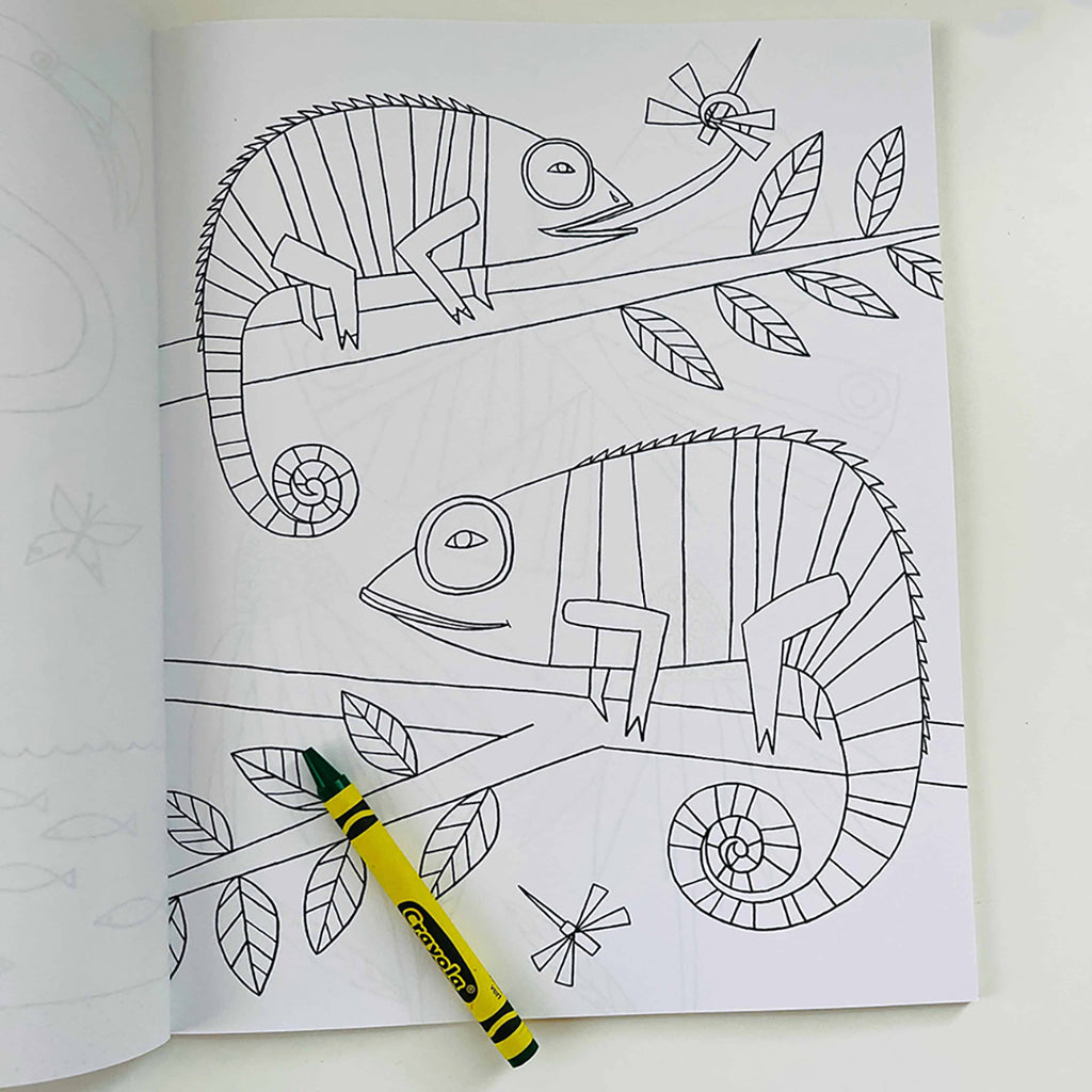 Creative Creatures coloring book for kids
