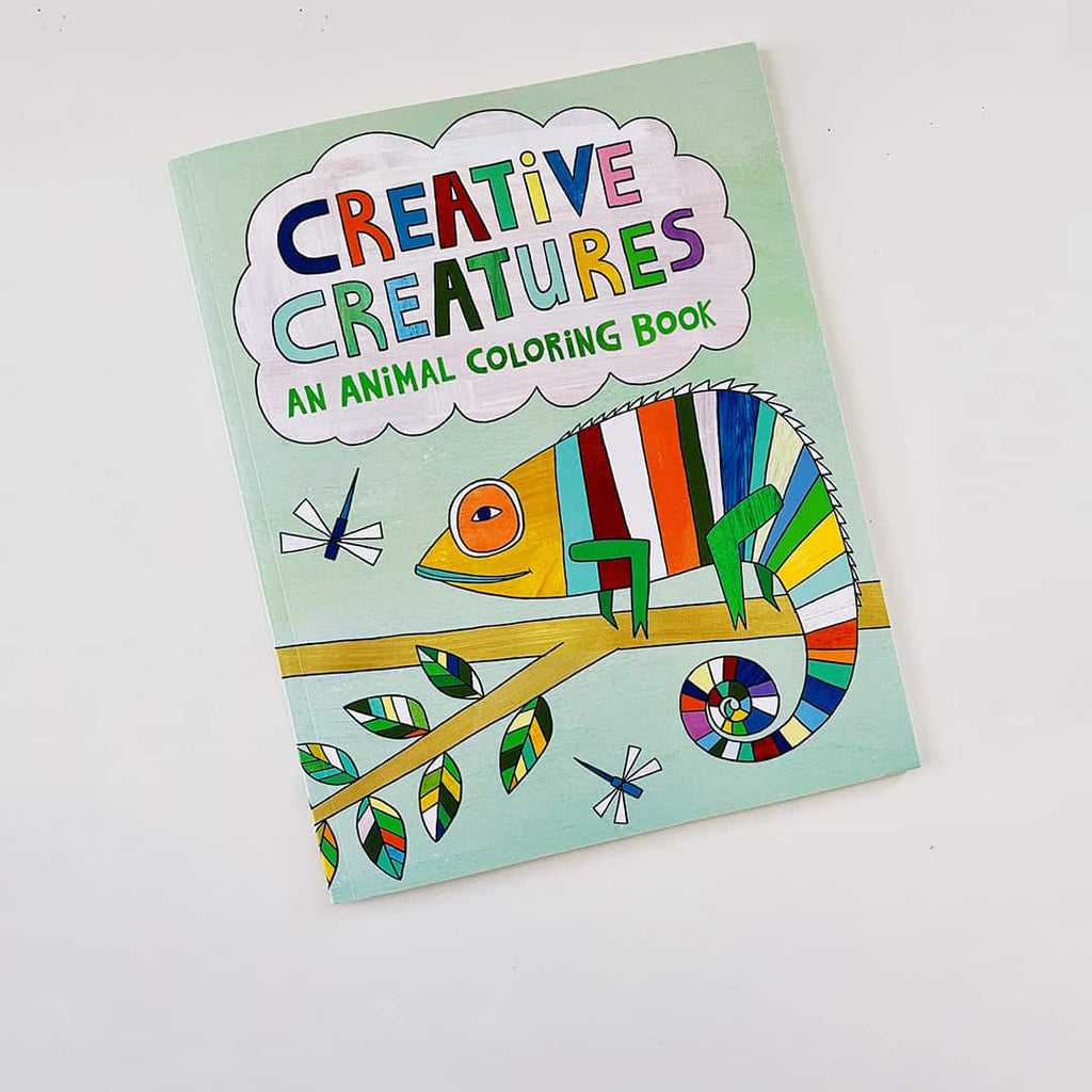 creative creatures animal coloring book for kids