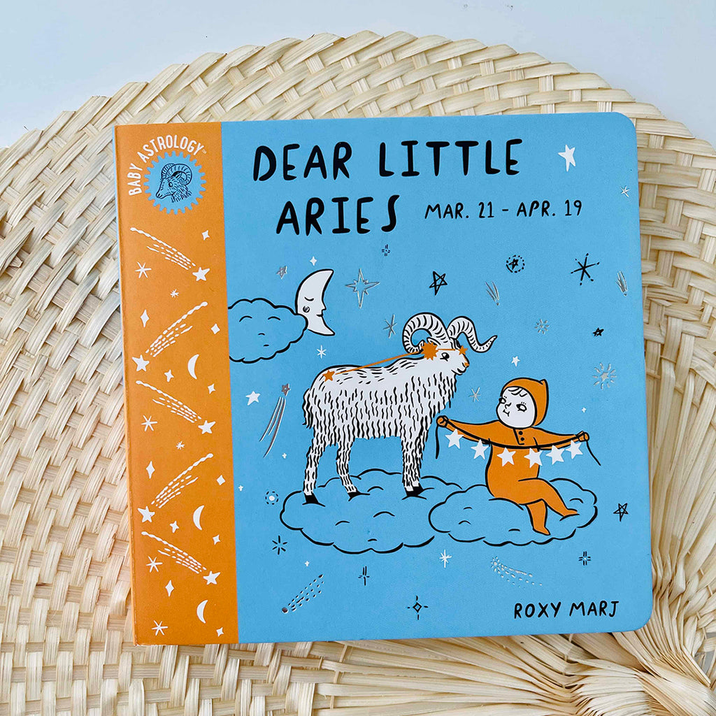 dear little aries baby astrology board book
