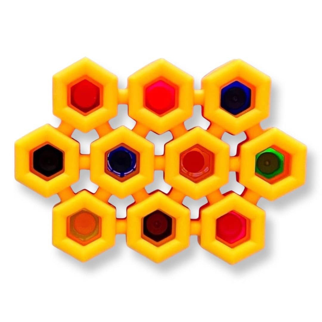 yellow silicone marker organizer