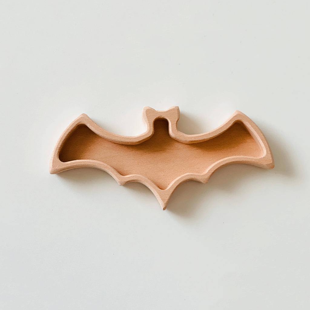bat shaped Montessori sorting tray