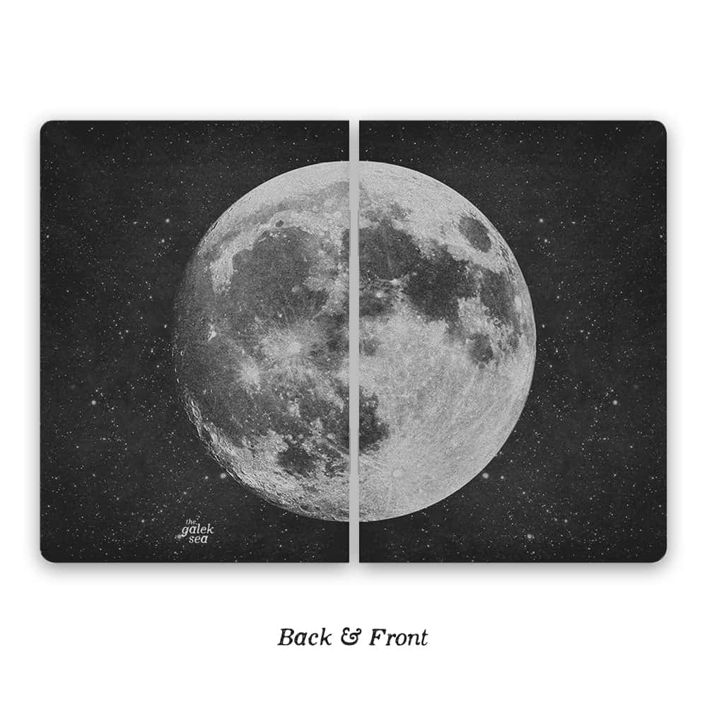 moon art pocket notebook for kids