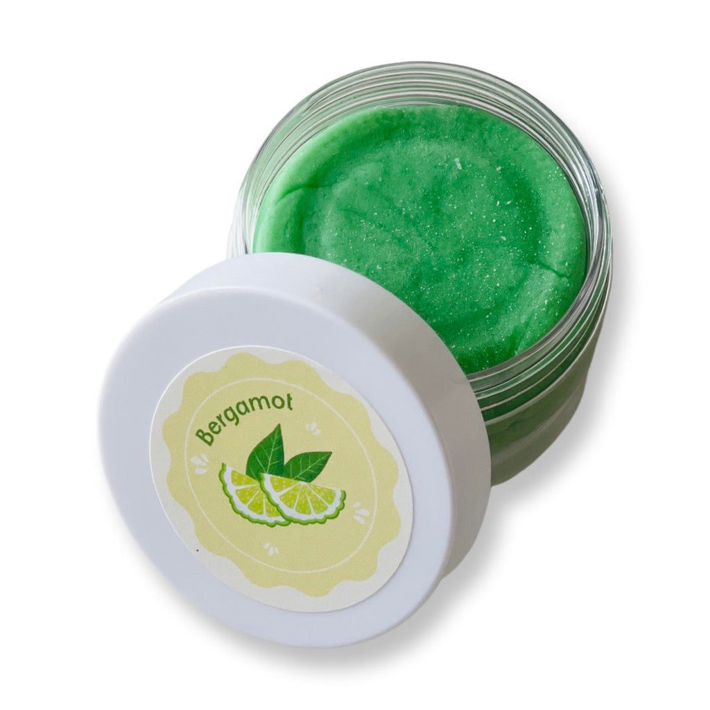 bergamot scented sensory play doh in green