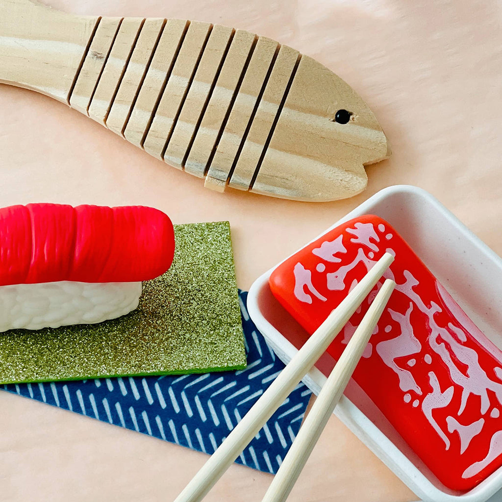 scented sushi themed sensory playdough kit